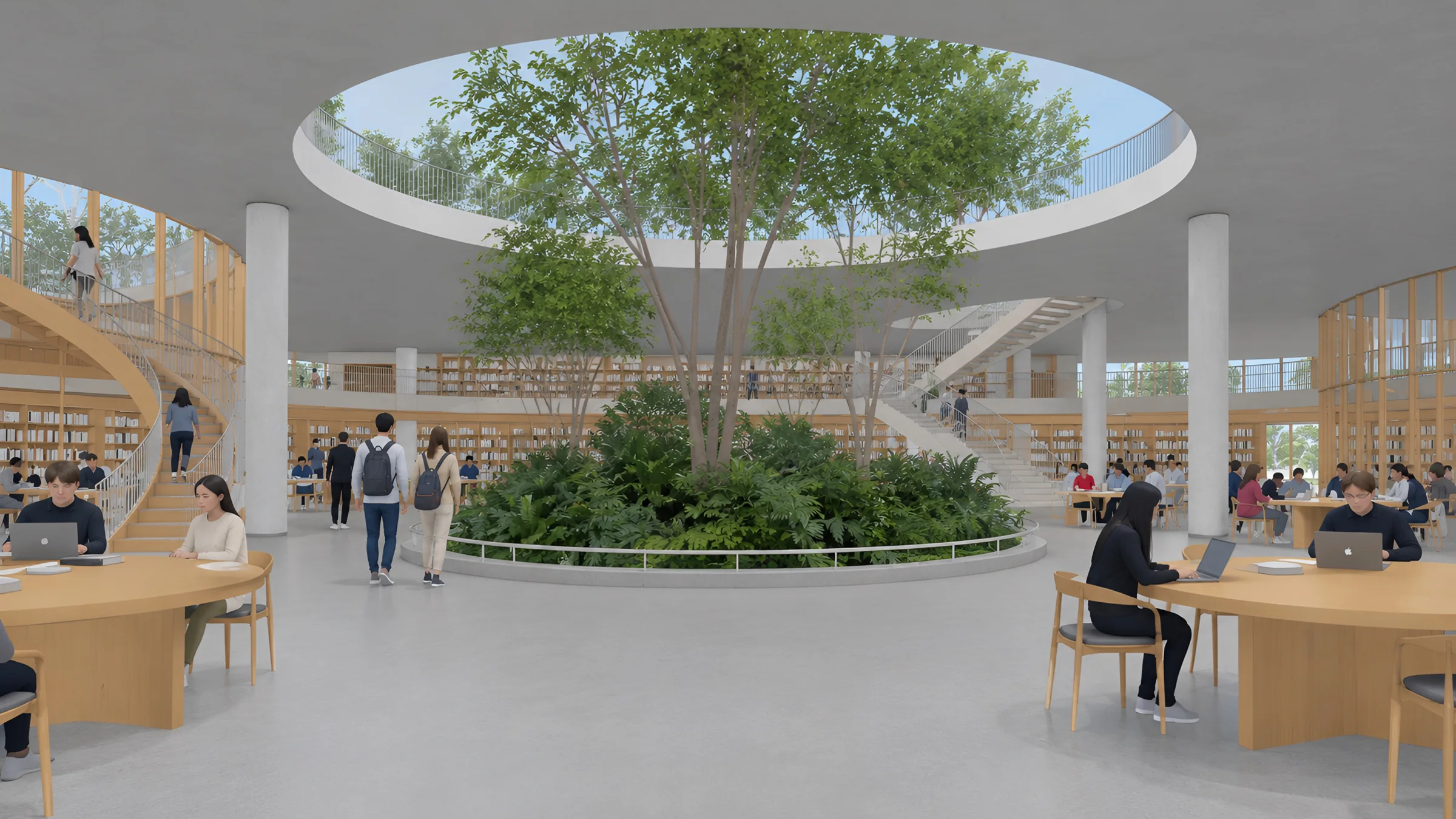 Architectural visualization during material and lighting development